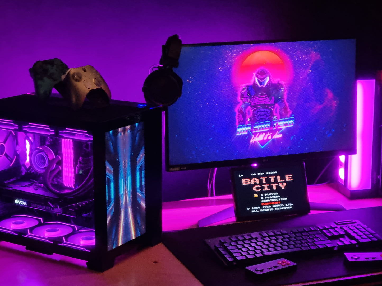 14" screen upgrade for Lian Li O11D EVO RGB and Mini