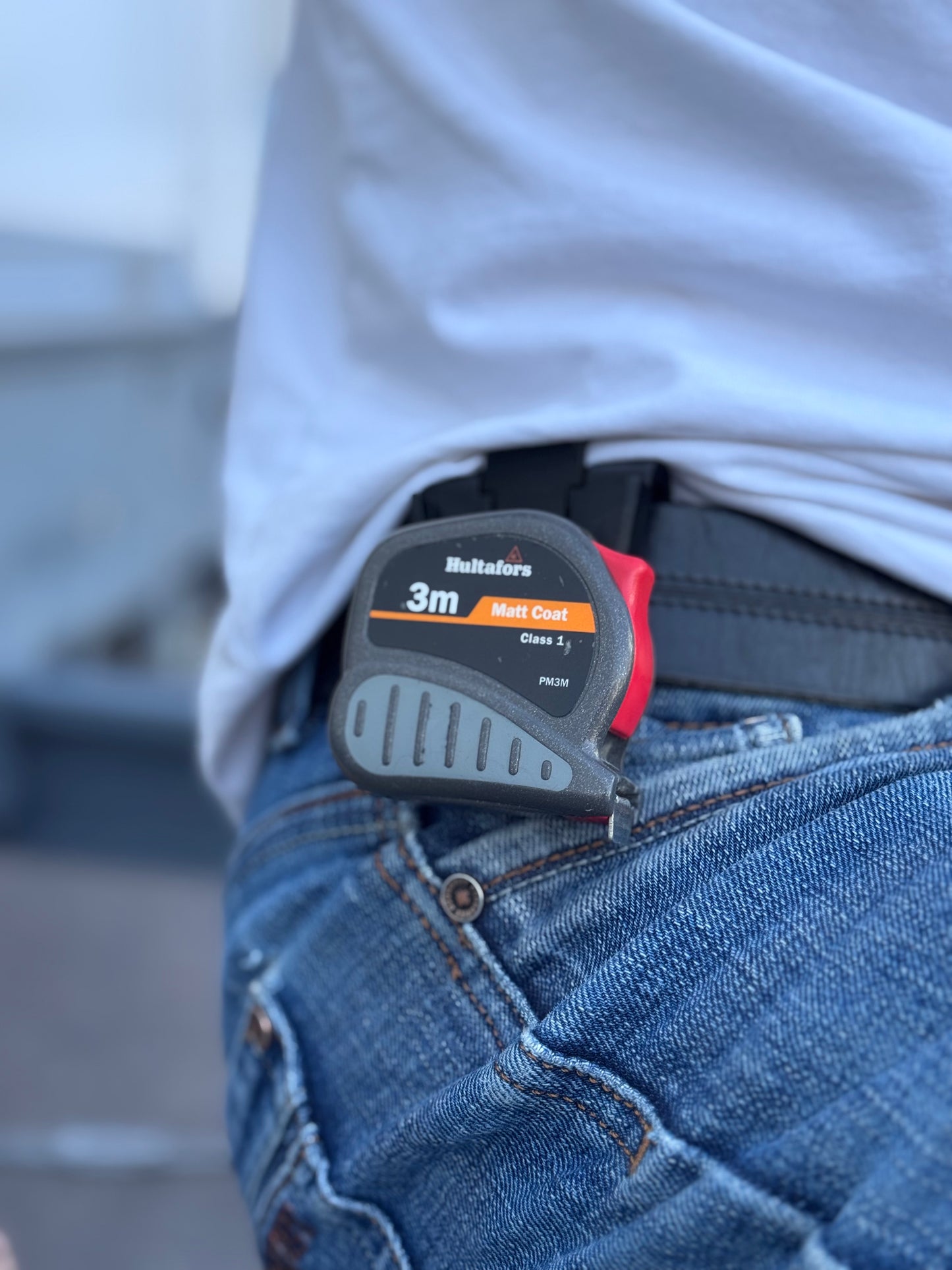 Belt quick-clip for measuring tape