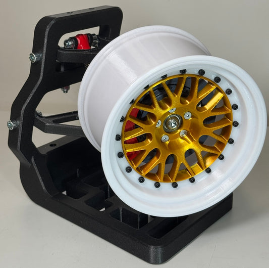 Car Wheel Headphone Holder – 3D Printed Suspension Stand