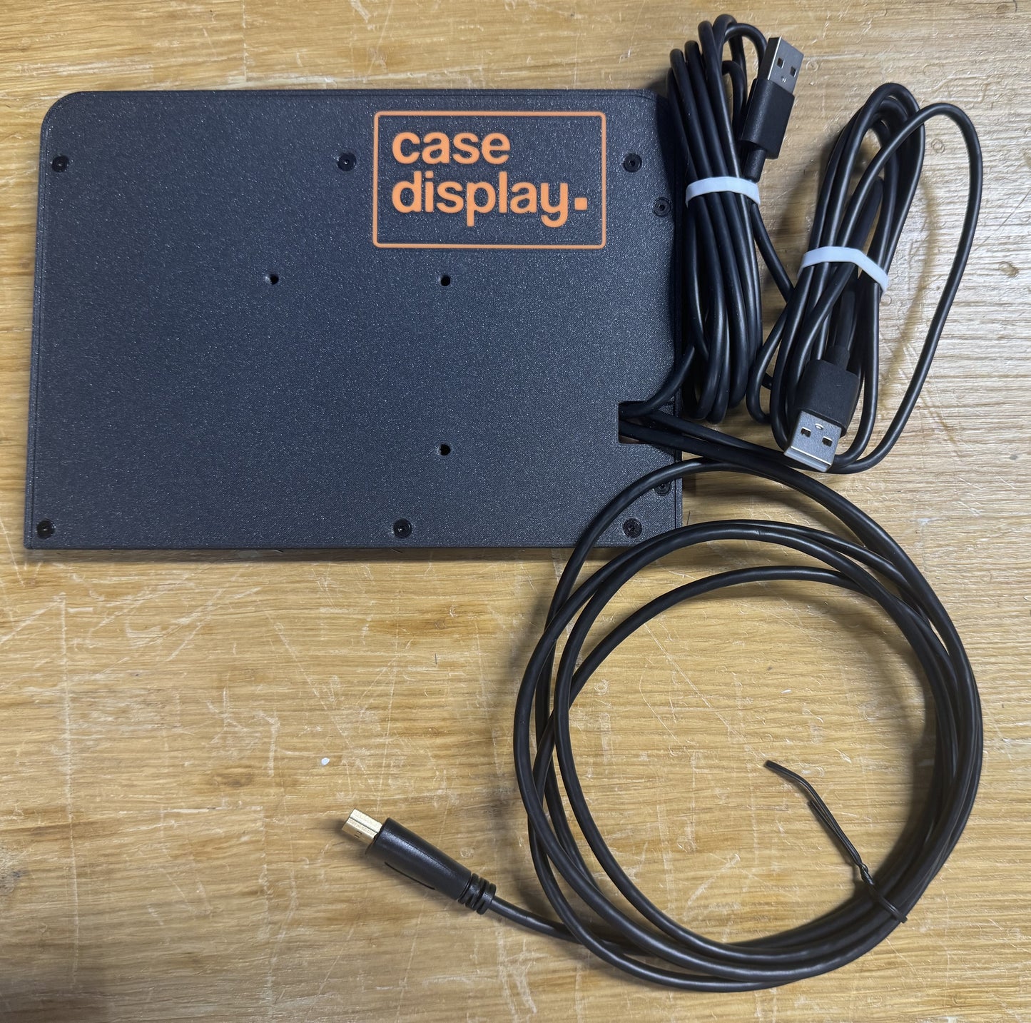 8” Sim Racing Dash Display for Simagic, Moza & Fanatec | Aluminum Profile Mount