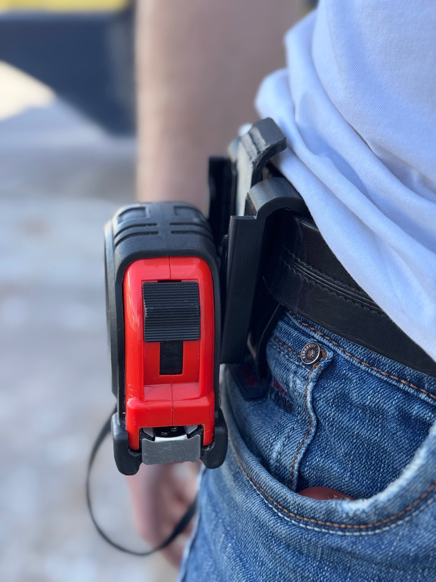 DIGITAL Belt quick-clip for measuring tape