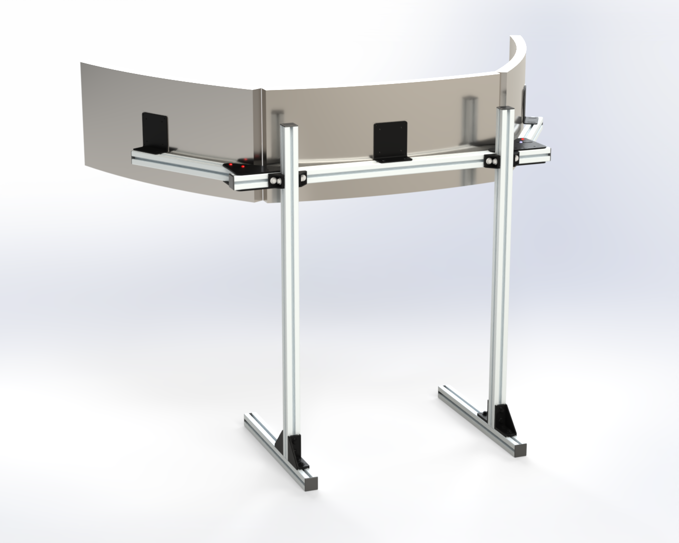 Triple monitor holder upto 42" monitor