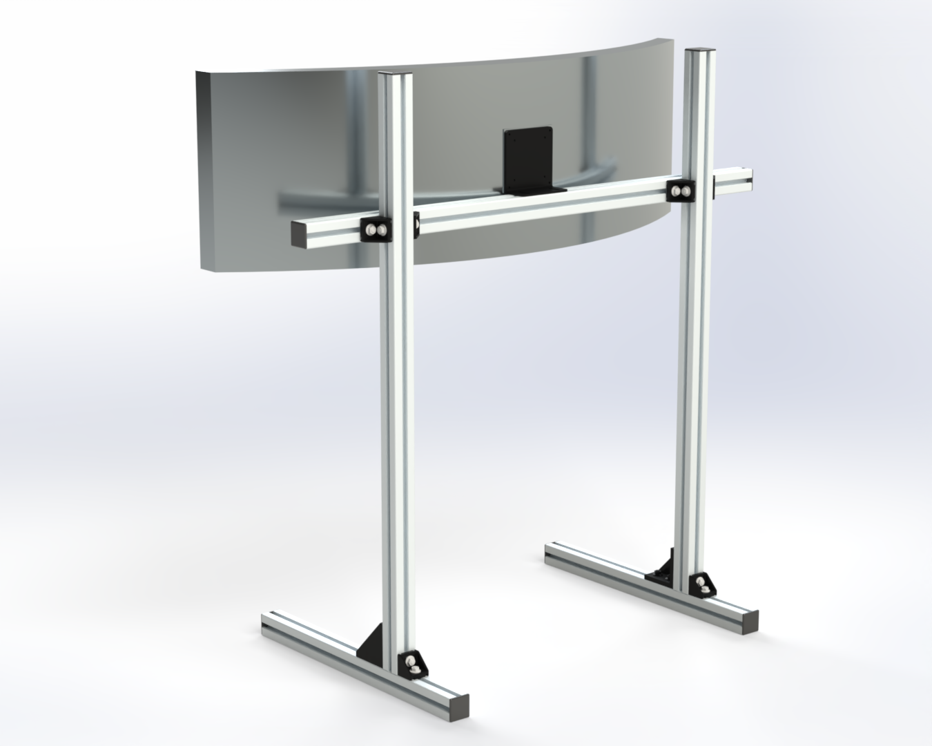 Single monitor holder upto 65" TV or ultrawide screen