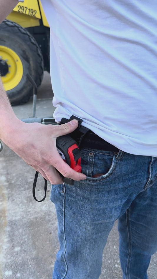 DIGITAL Belt quick-clip for measuring tape